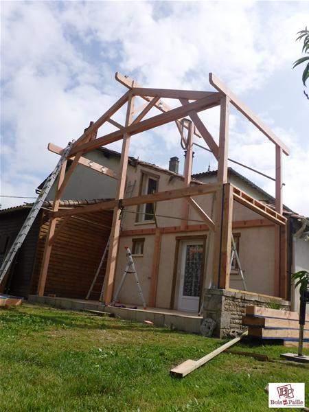 Extension, véranda dans le pays mellois (79)